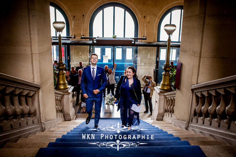 Photographe de mariage à la mairie du 13ème arromdissement à Paris