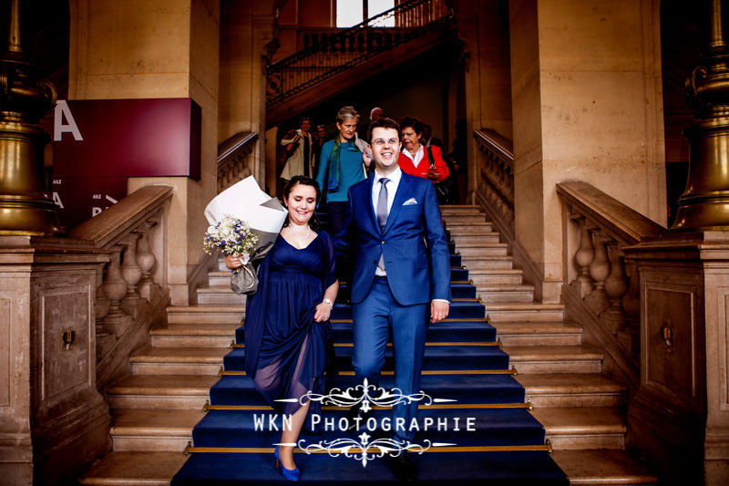 Photographe de mariage à la mairie du 13ème arromdissement à Paris