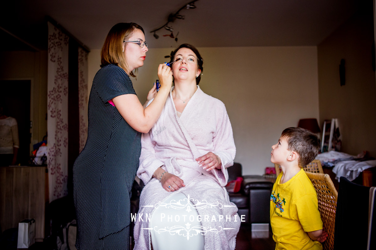 Photographe de mariage à Paris - les préparatifs de la mariée à domicile