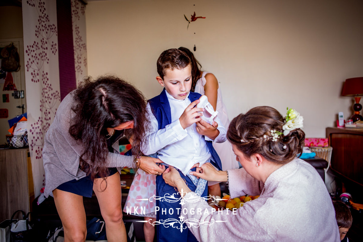 Photographe de mariage à Paris - les préparatifs de la mariée à domicile