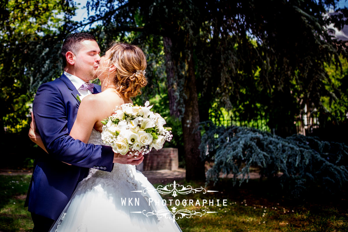 Photographe de mariage dans le Vexin - le premier regard