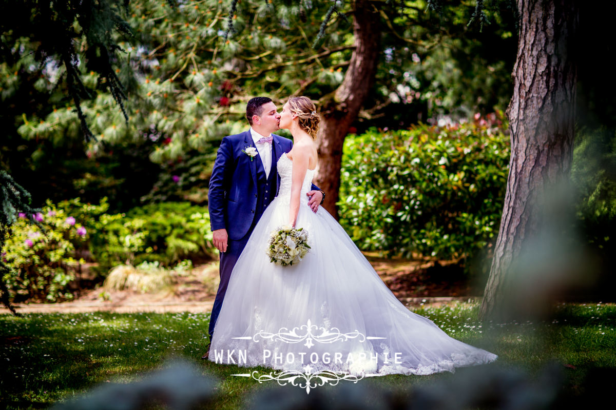 Photographe de mariage dans le Vexin - le premier regard