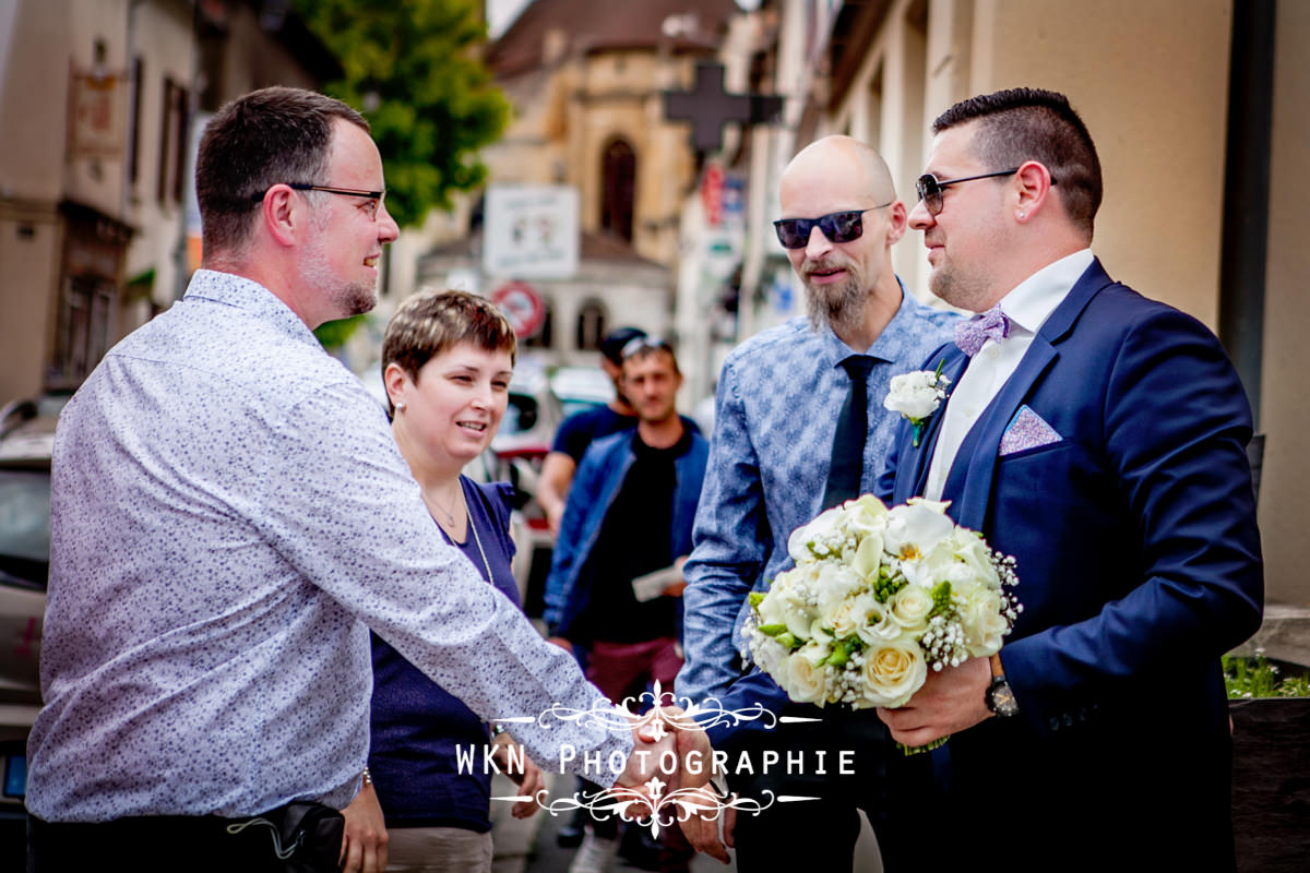 Photographe de mariage dans le Vexin - le mariage civil à la mairie de Groslay