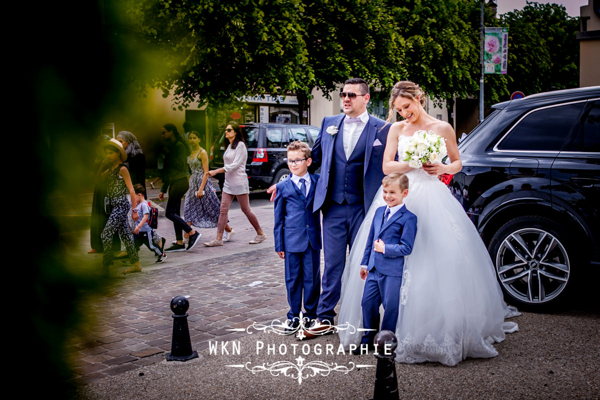 Photographe de mariage dans le Vexin - le mariage civil à la mairie de Groslay