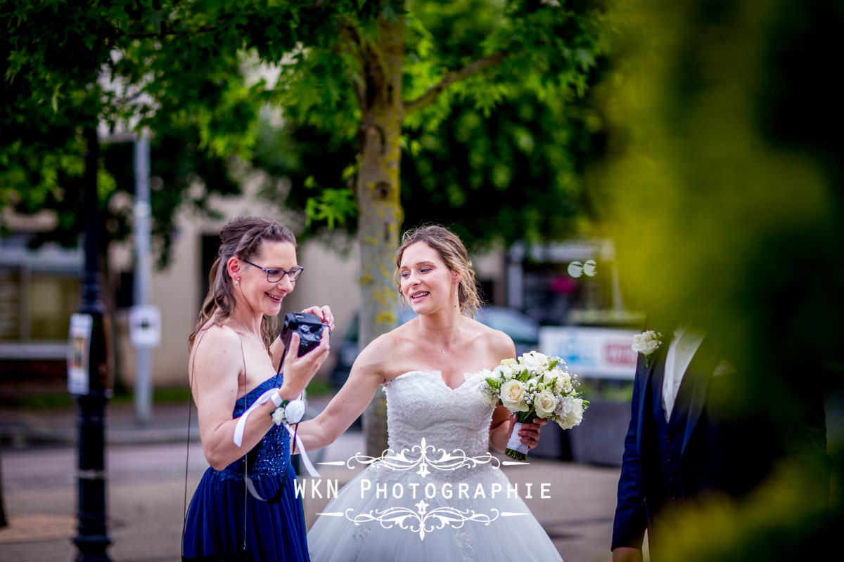 Photographe de mariage dans le Vexin - le mariage civil à la mairie de Groslay