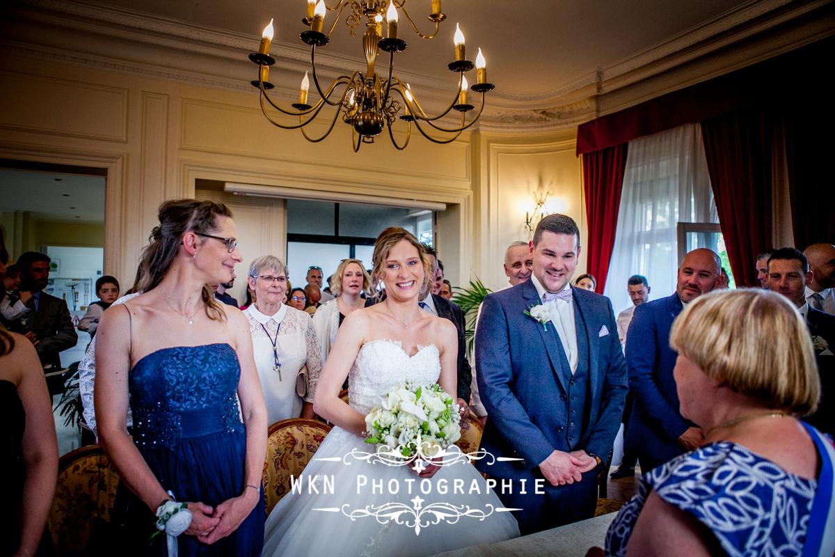 Photographe de mariage dans le Vexin - le mariage civil à la mairie de Groslay