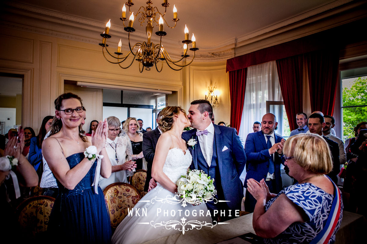 Photographe de mariage dans le Vexin - le mariage civil à la mairie de Groslay