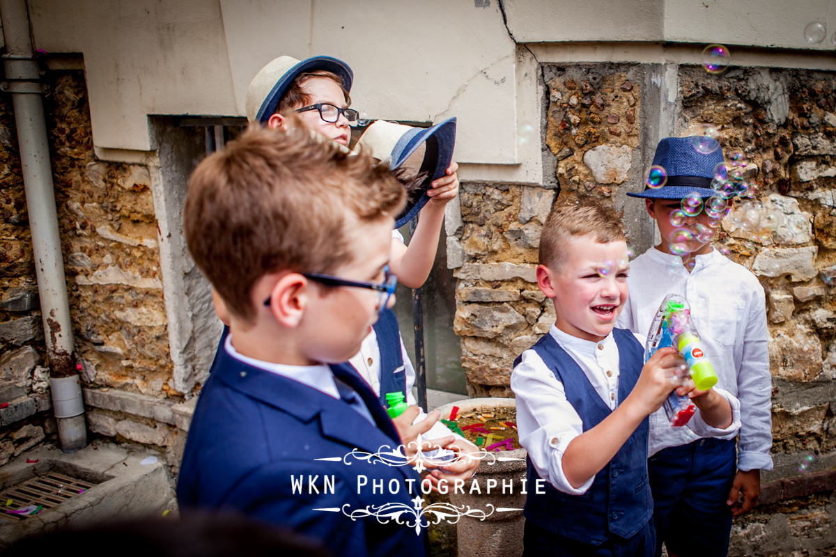 Photographe de mariage dans le Vexin - le mariage civil à la mairie de Groslay