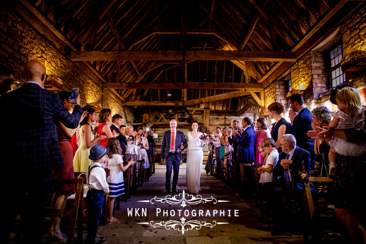 Photographe de mariage bourgogne - ceremonie laique au Clos de Vougeot