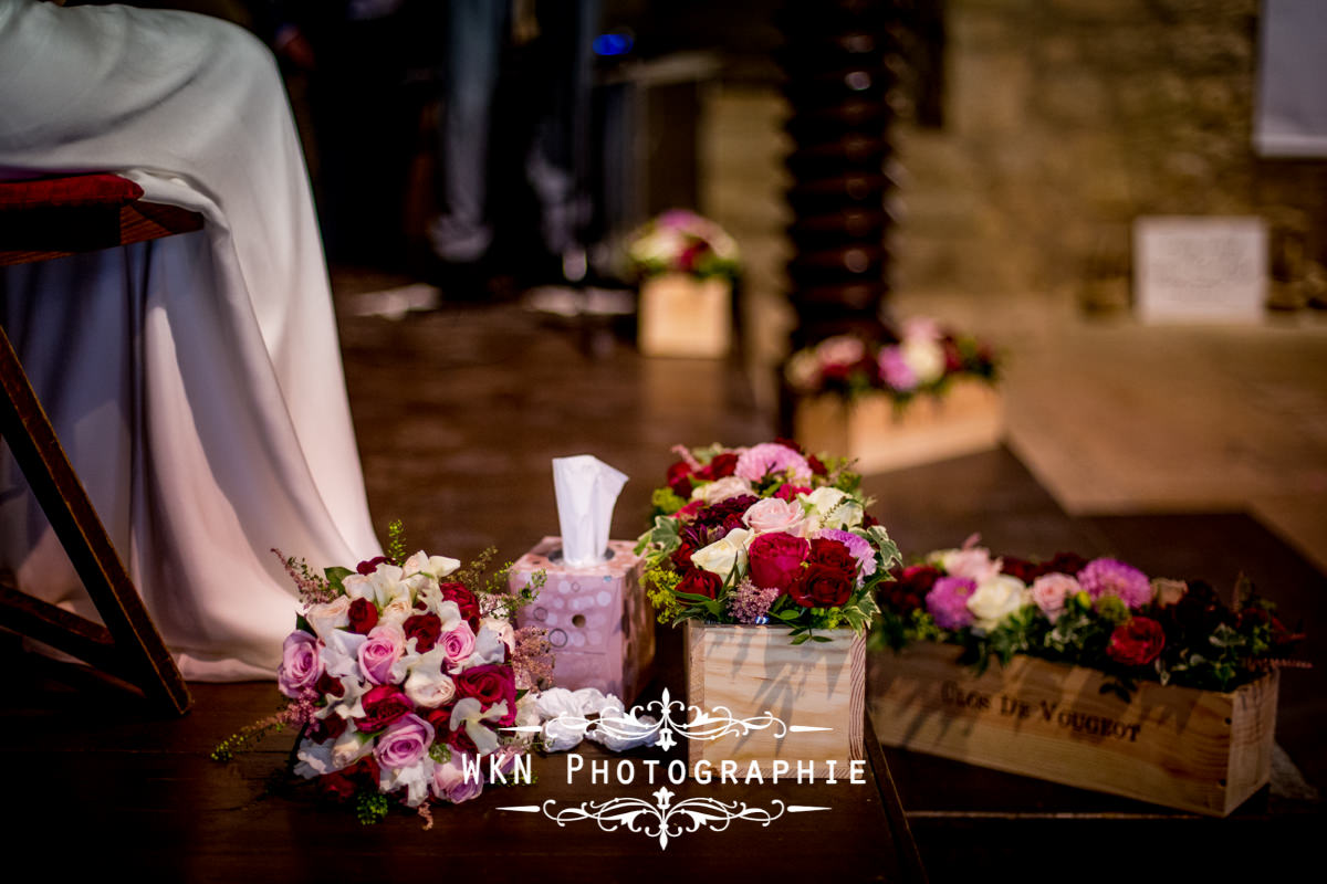 Photographe de mariage bourgogne - ceremonie laique au Clos de Vougeot