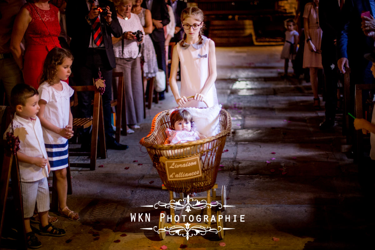 Photographe de mariage bourgogne - ceremonie laique au Clos de Vougeot