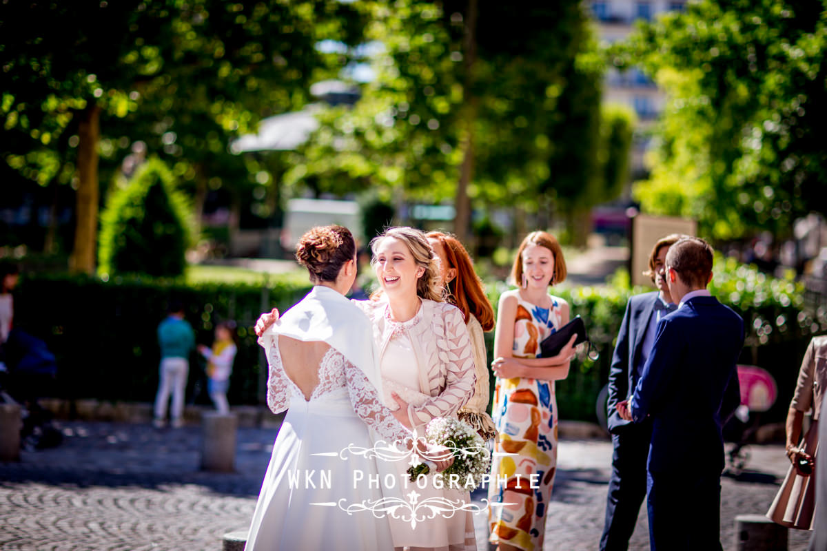 Photographe de mariage Paris - ceremonie civile a la mairie du 15eme a Paris