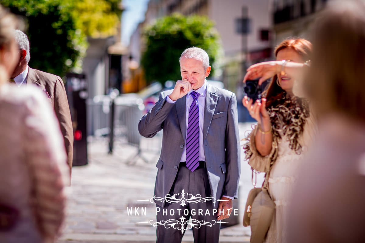 Photographe de mariage Paris - ceremonie civile a la mairie du 15eme a Paris