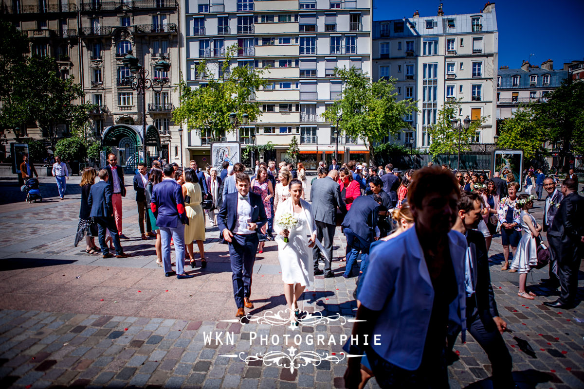 Photographe de mariage Paris - ceremonie civile a la mairie du 15eme a Paris