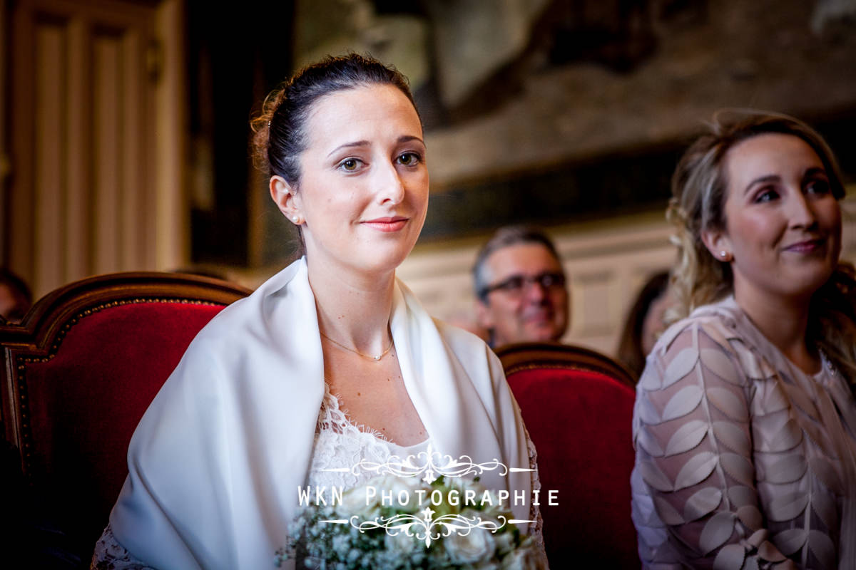 Photographe de mariage Paris - ceremonie civile a la mairie du 15eme a Paris