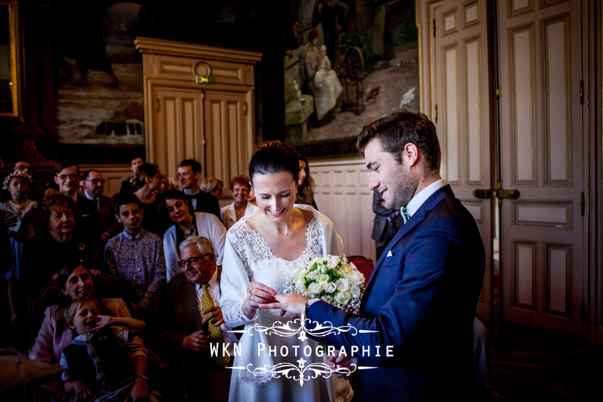 Photographe de mariage Paris - ceremonie civile a la mairie du 15eme a Paris