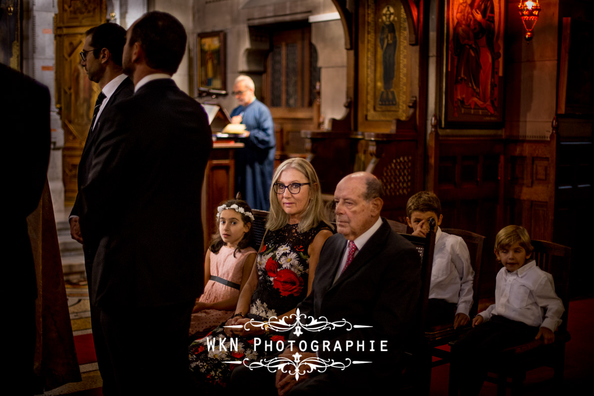 Photographe de mariage - ceremonie religieuse orthodoxe a Paris