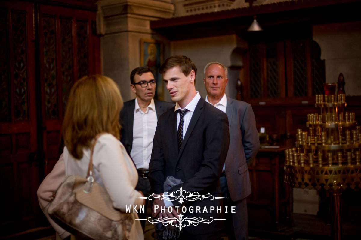 Photographe de mariage - ceremonie religieuse orthodoxe a Paris