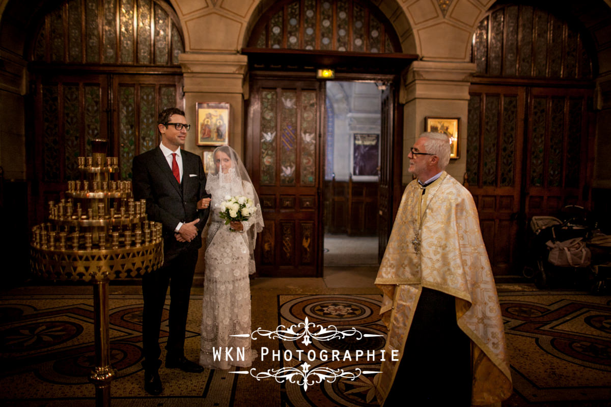 Photographe de mariage - ceremonie religieuse orthodoxe a Paris