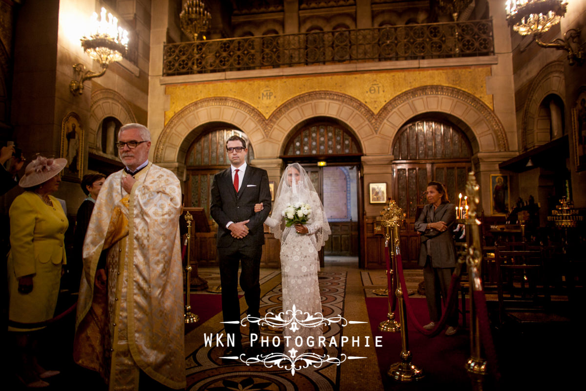 Photographe de mariage - ceremonie religieuse orthodoxe a Paris