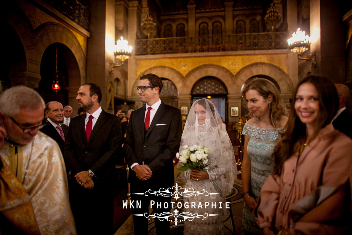 Photographe de mariage - ceremonie religieuse orthodoxe a Paris