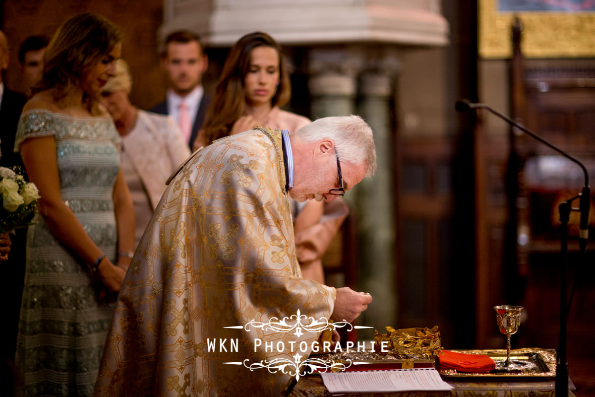 Photographe de mariage - ceremonie religieuse orthodoxe a Paris