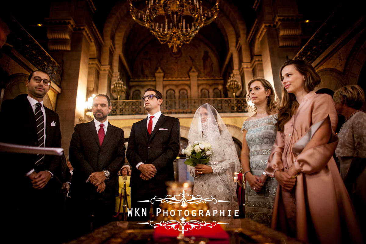 Photographe de mariage - ceremonie religieuse orthodoxe a Paris