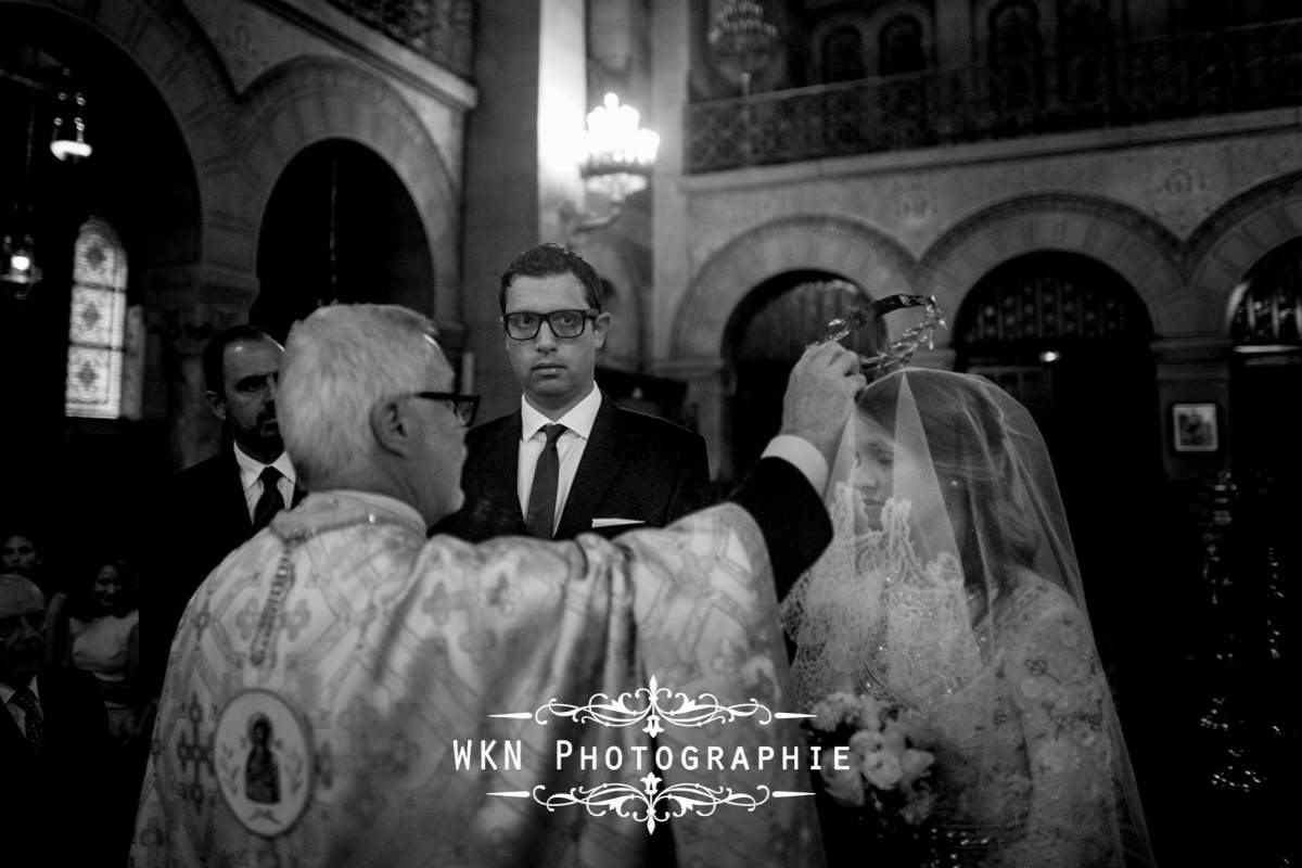 Photographe de mariage - ceremonie religieuse orthodoxe a Paris