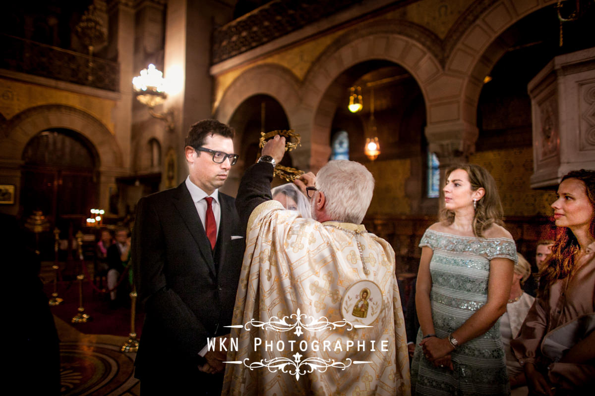 Photographe de mariage - ceremonie religieuse orthodoxe a Paris