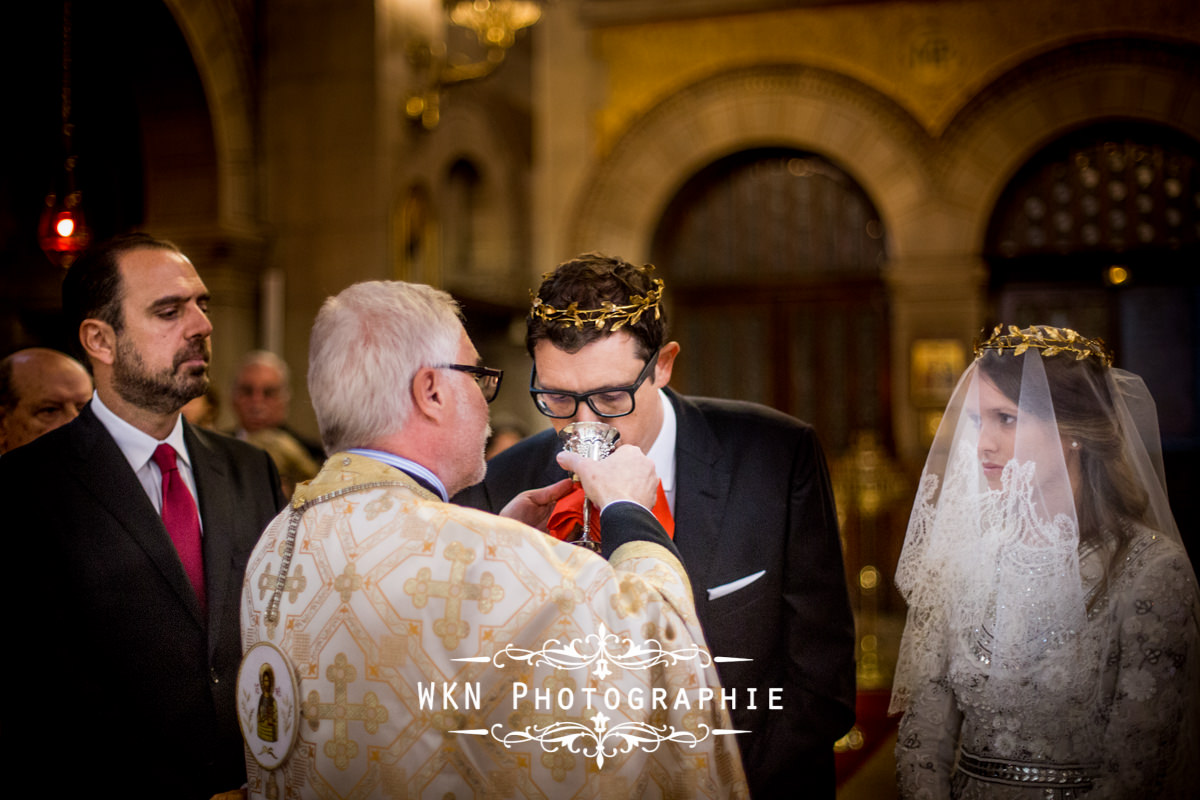 Photographe de mariage - ceremonie religieuse orthodoxe a Paris