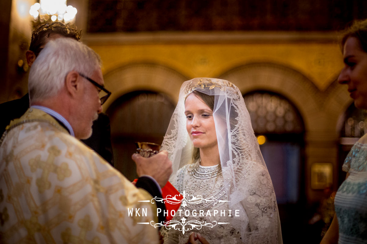 Photographe de mariage - ceremonie religieuse orthodoxe a Paris