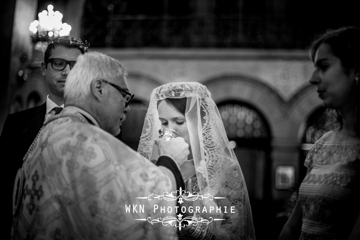 Photographe de mariage - ceremonie religieuse orthodoxe a Paris