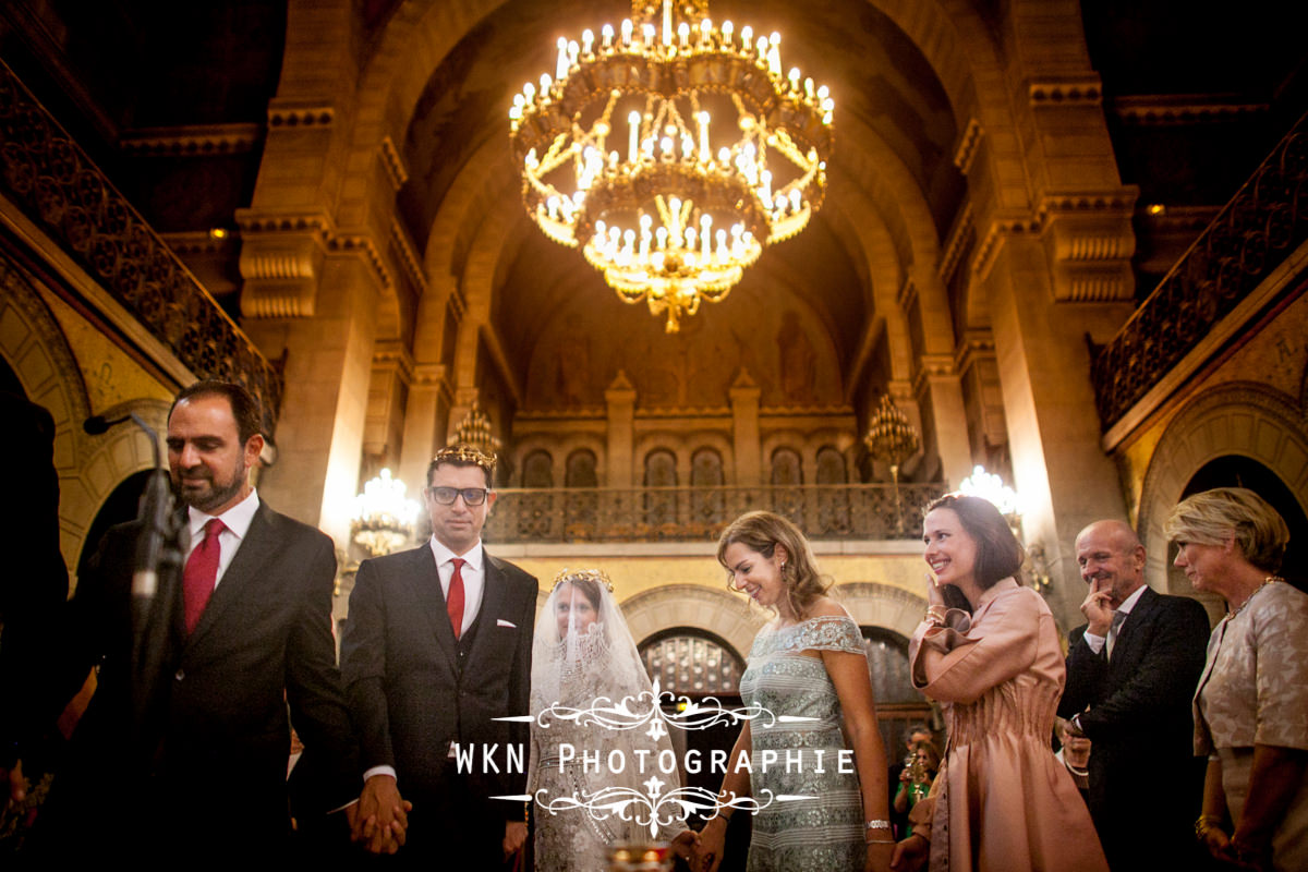 Photographe de mariage - ceremonie religieuse orthodoxe a Paris