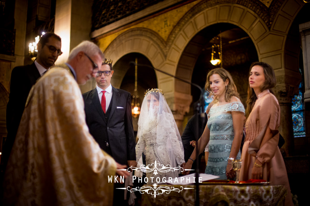 Photographe de mariage - ceremonie religieuse orthodoxe a Paris