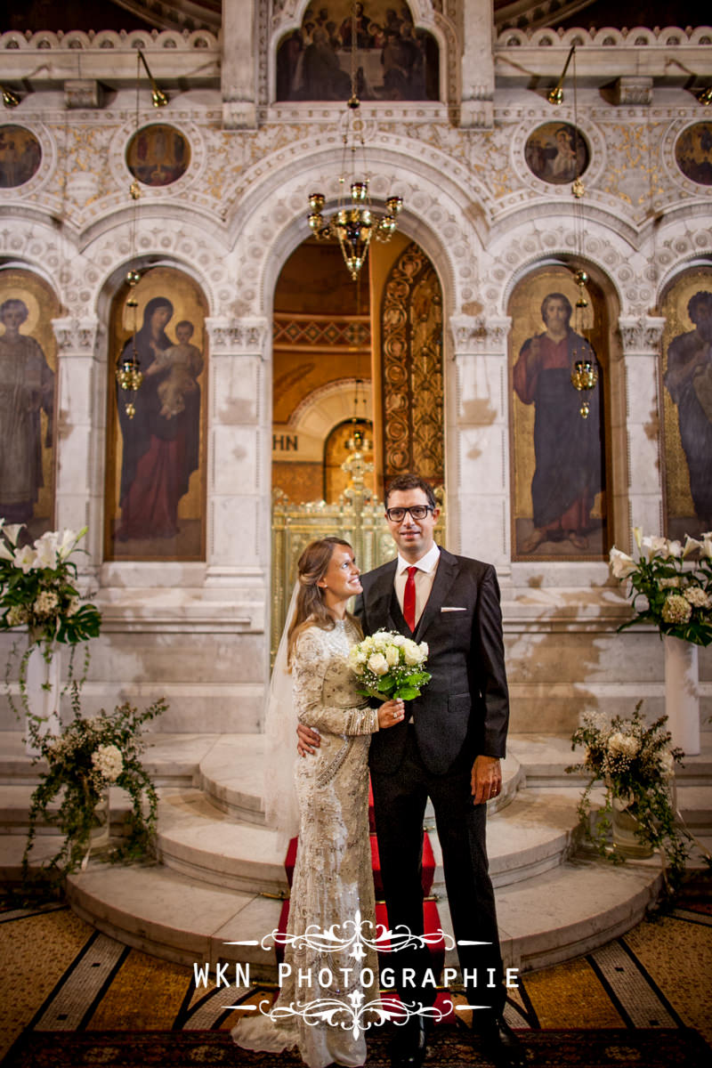 Photographe de mariage - ceremonie religieuse orthodoxe a Paris