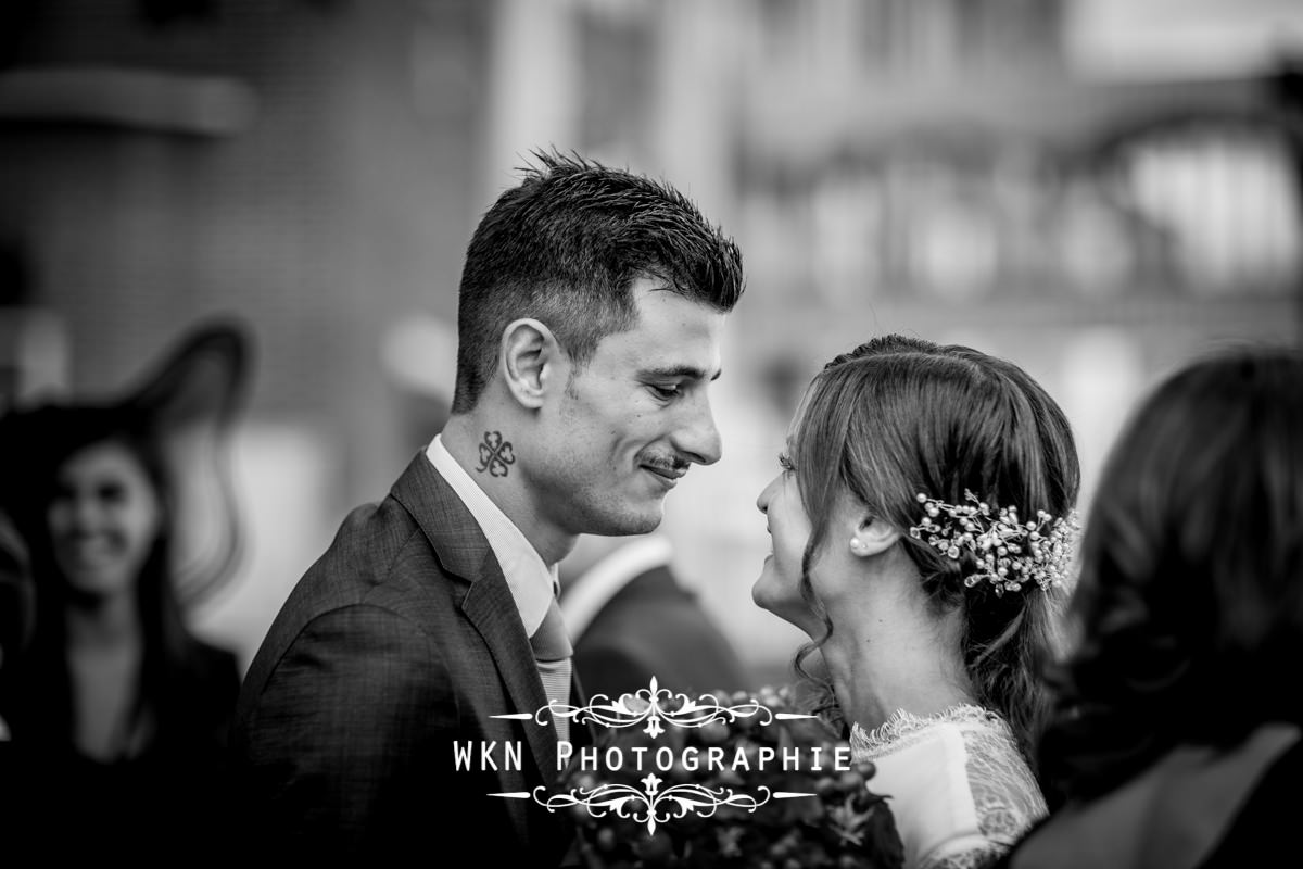 Photographe de mariage à Paris - cérémonie civile à la mairie de Drancy