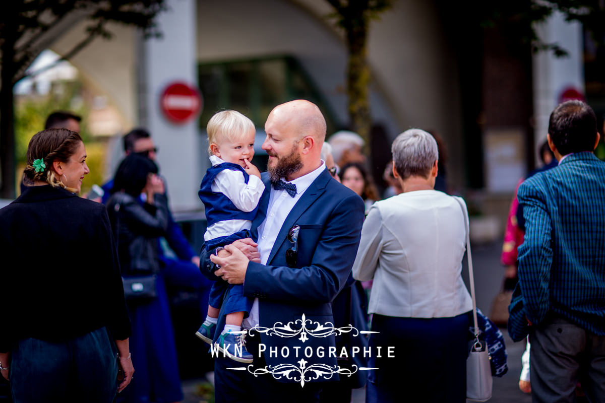 Photographe de mariage à Paris - cérémonie civile à la mairie de Drancy