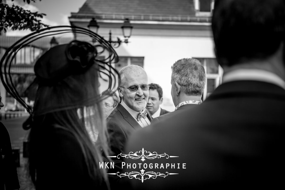 Photographe de mariage à Paris - cérémonie civile à la mairie de Drancy