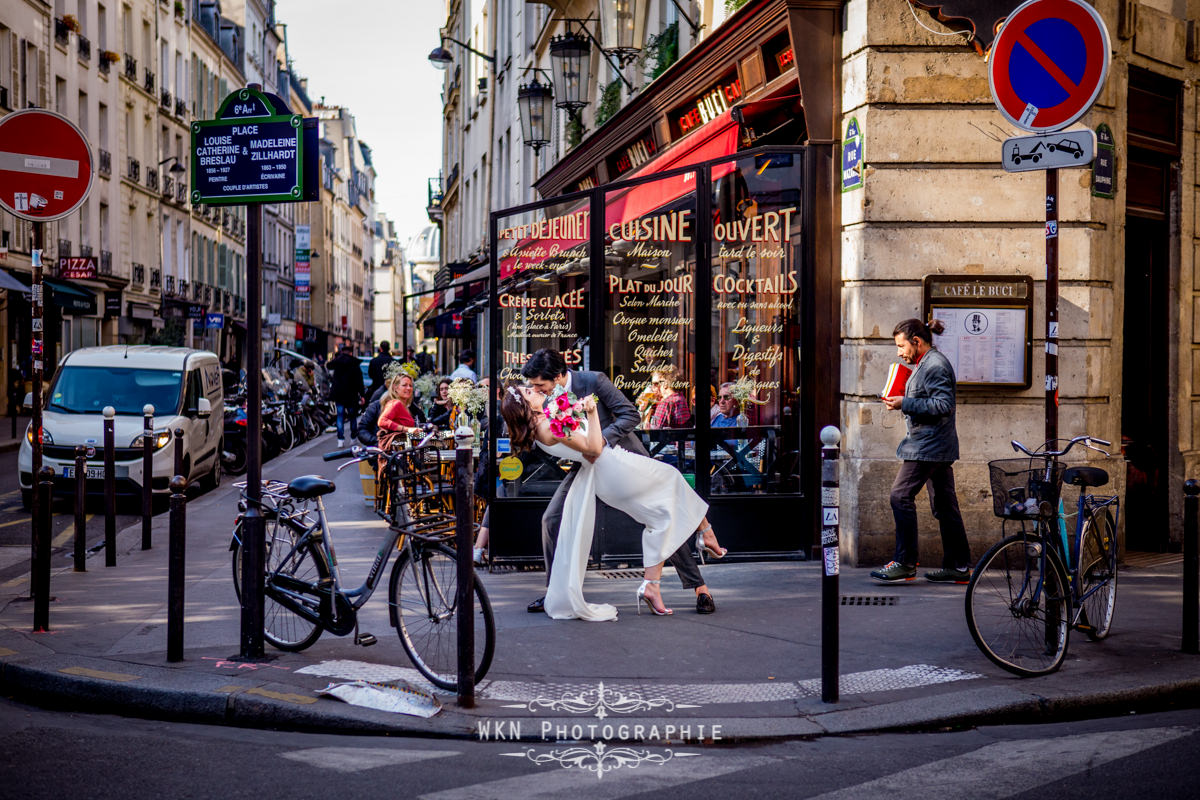 Séance photo de couple hors des sentiers battus de Paris