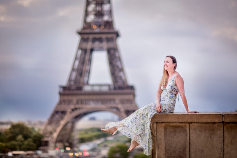 Seance photo feminine Tour Eiffel Paris