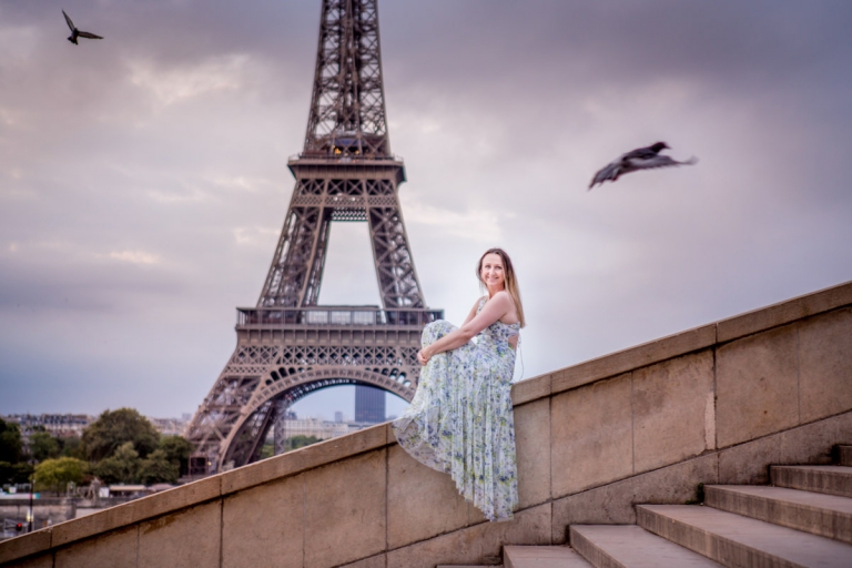 Seance photo feminine Tour Eiffel Paris