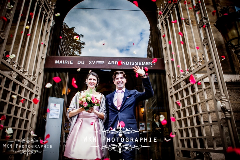 Lancer de confettis - conseils du photogrqphe de mariage