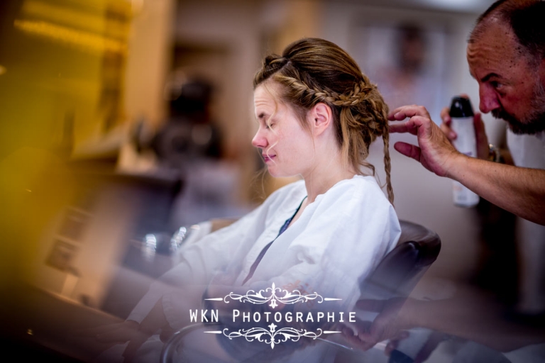 Photographe de mariage à Chartres - préparatifs des mariés