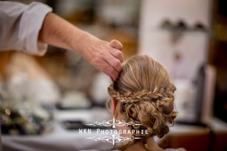 Photographe de mariage à Chartres - préparatifs des mariés