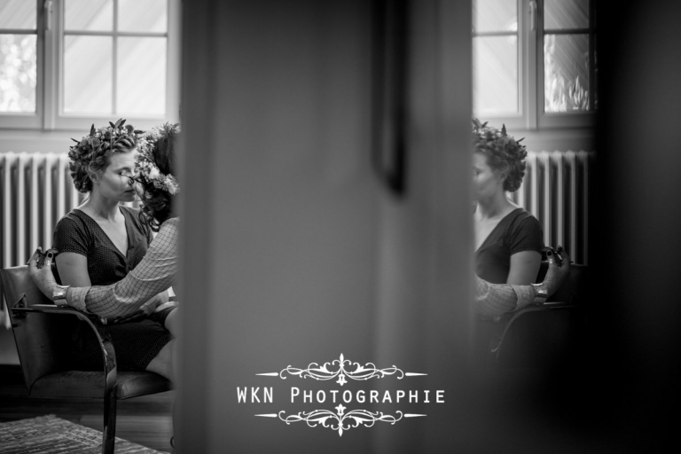 Photographe de mariage à Chartres - préparatifs des mariés