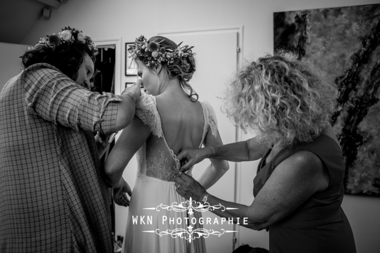 Photographe de mariage à Chartres - préparatifs des mariés