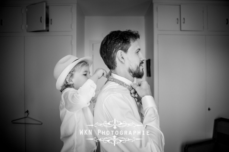 Photographe de mariage à Chartres - préparatifs des mariés