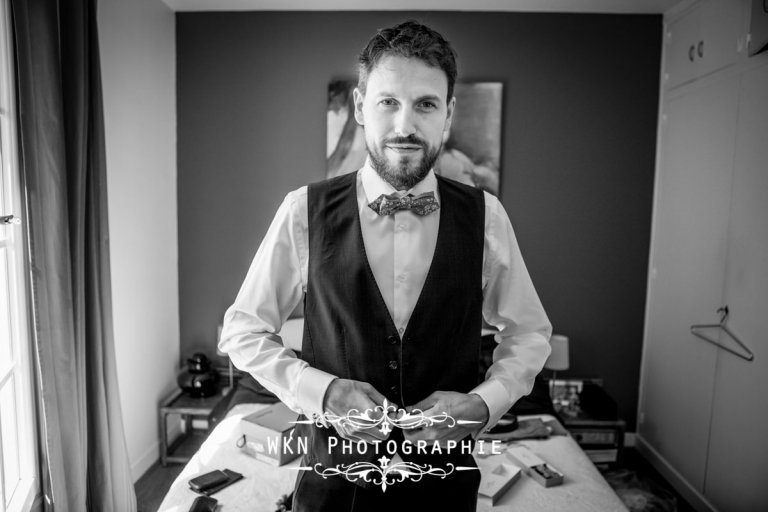Photographe de mariage à Chartres - préparatifs des mariés