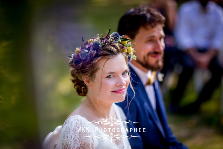 Photographe de mariage - ceremonie laique à la Bergerie du Vaujoly