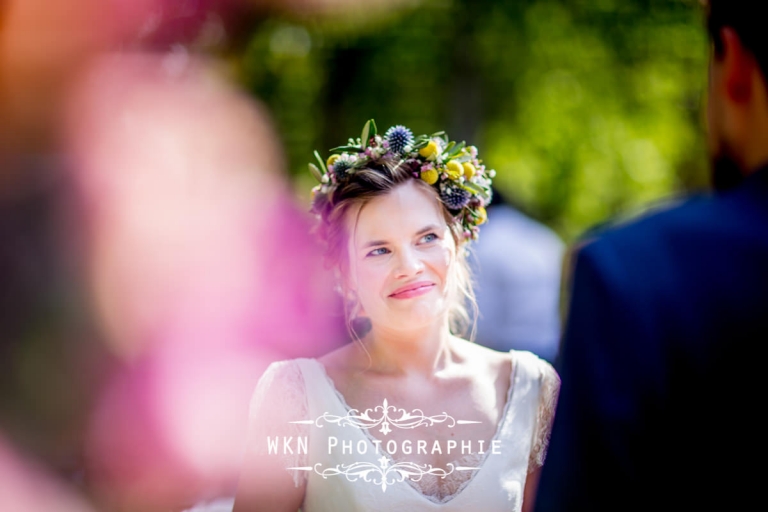Photographe de mariage - ceremonie laique à la Bergerie du Vaujoly